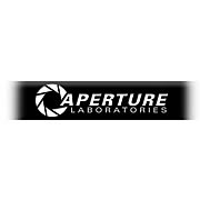 Portal Aperture Laboratories Black Silicone Bracelet